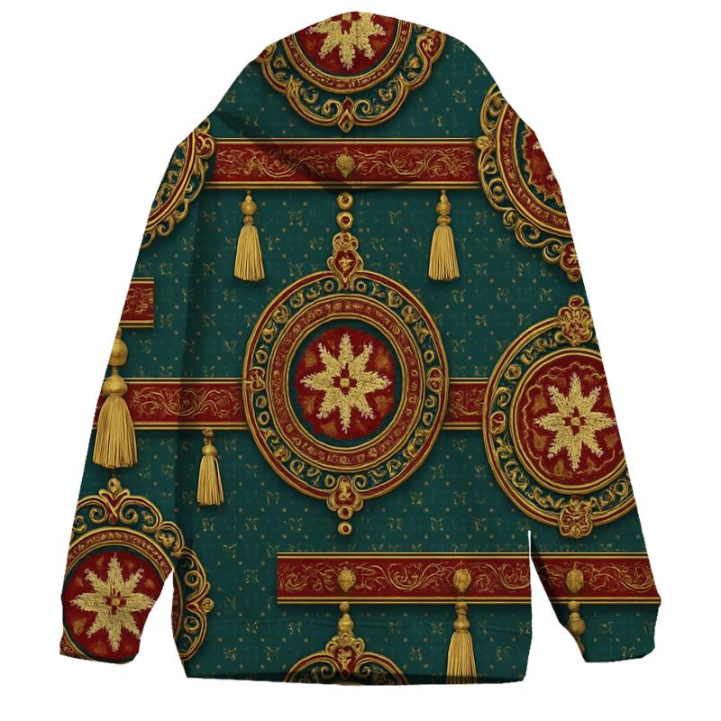 Ornament Tapestry Medallion Design lightweight hoodies