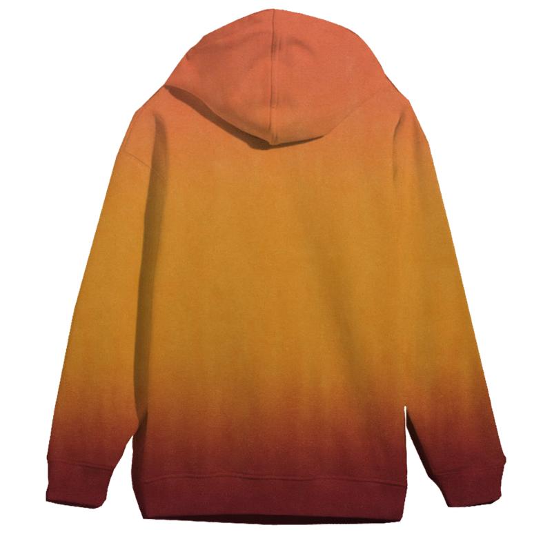 Overdye Sunset Ombre hoodie designs