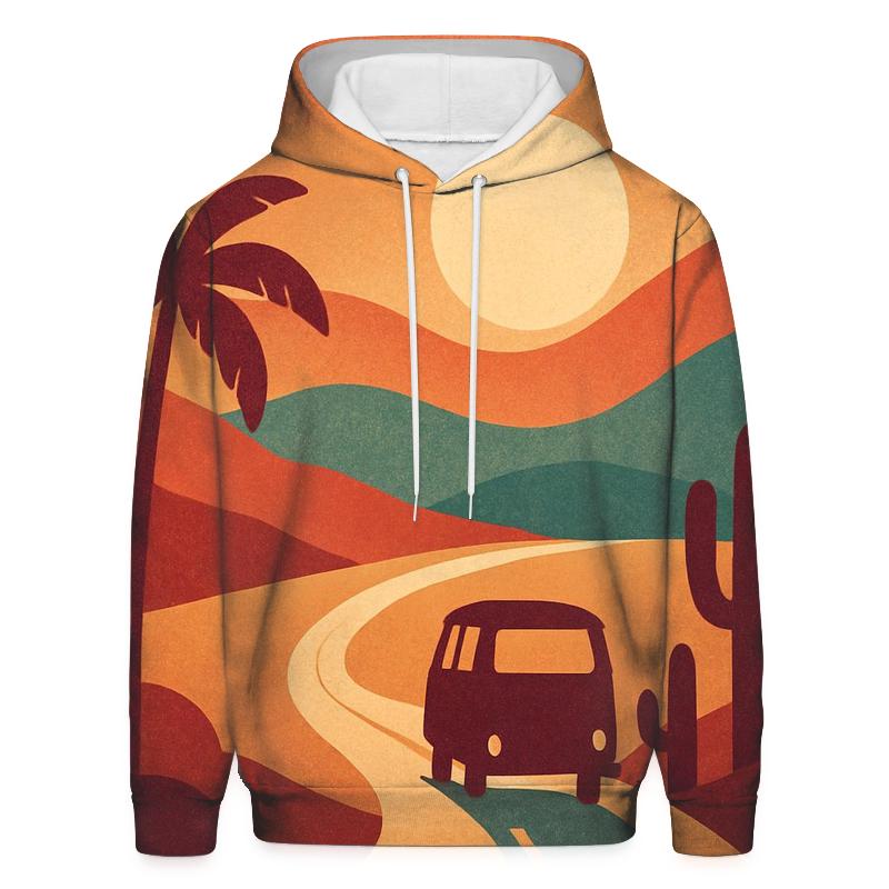Sun Kissed Road Trip printed hoodies