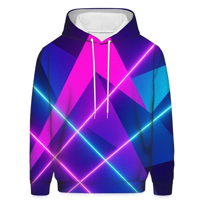 Laser Triangle Field hoodie designs