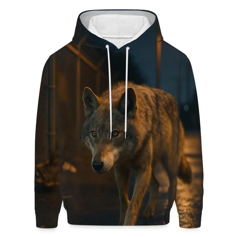 Urban Edge Night Forager printed hoodies