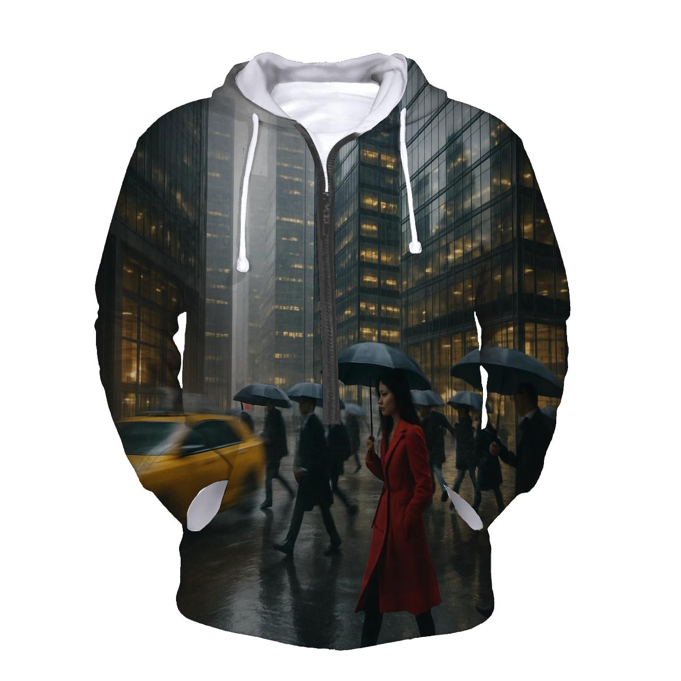 Midtown Rain Rush zip-up hoodies