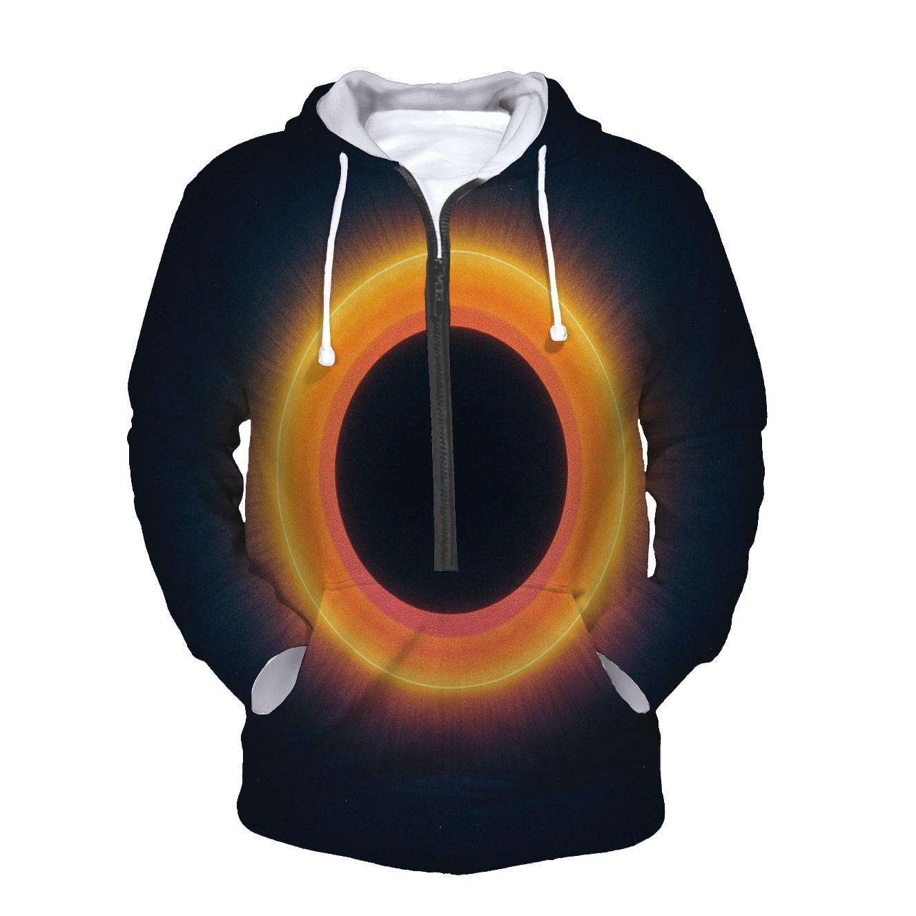 Eclipse Corona Rings premium hoodies