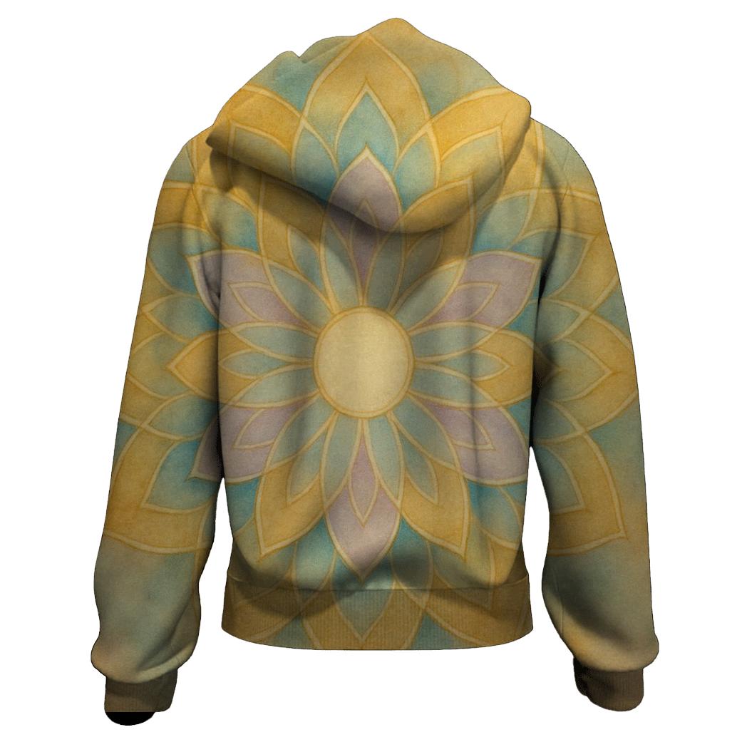 Luminous Mandala hoodie styles