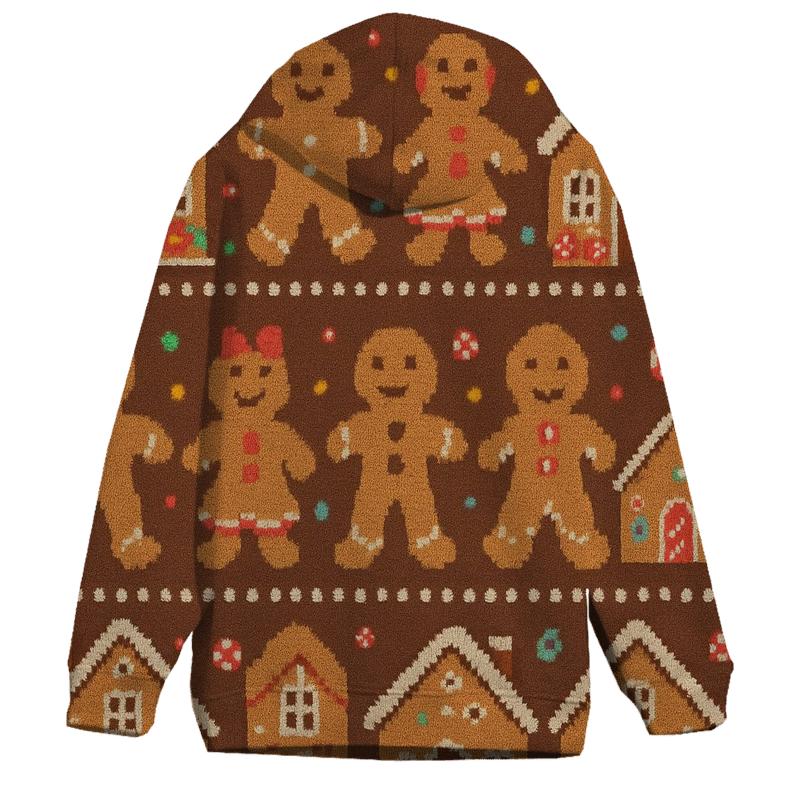 Gingerbread Village Parade Design hoodie designs