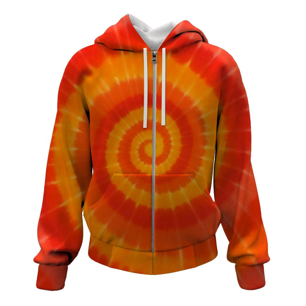 Sunburst Spiral hoodies fashion