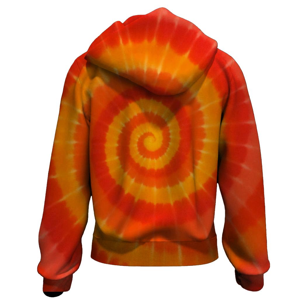 Sunburst Spiral hoodies fashion