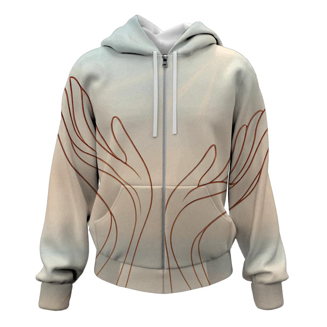 Open Hands Horizon hoodie designs