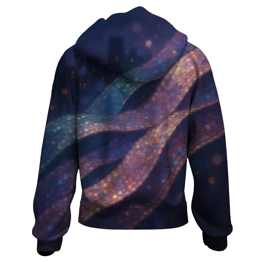 Aurora Sequins lightweight hoodies