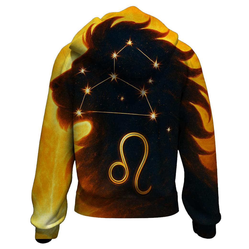 Leo Solar Flare Lion Artwork hoodie trends