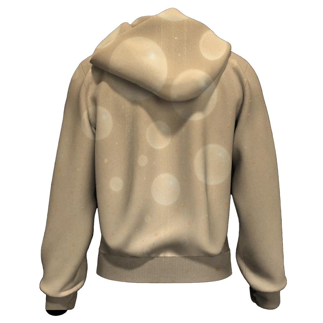 Champagne Bubble Cascade lightweight hoodies