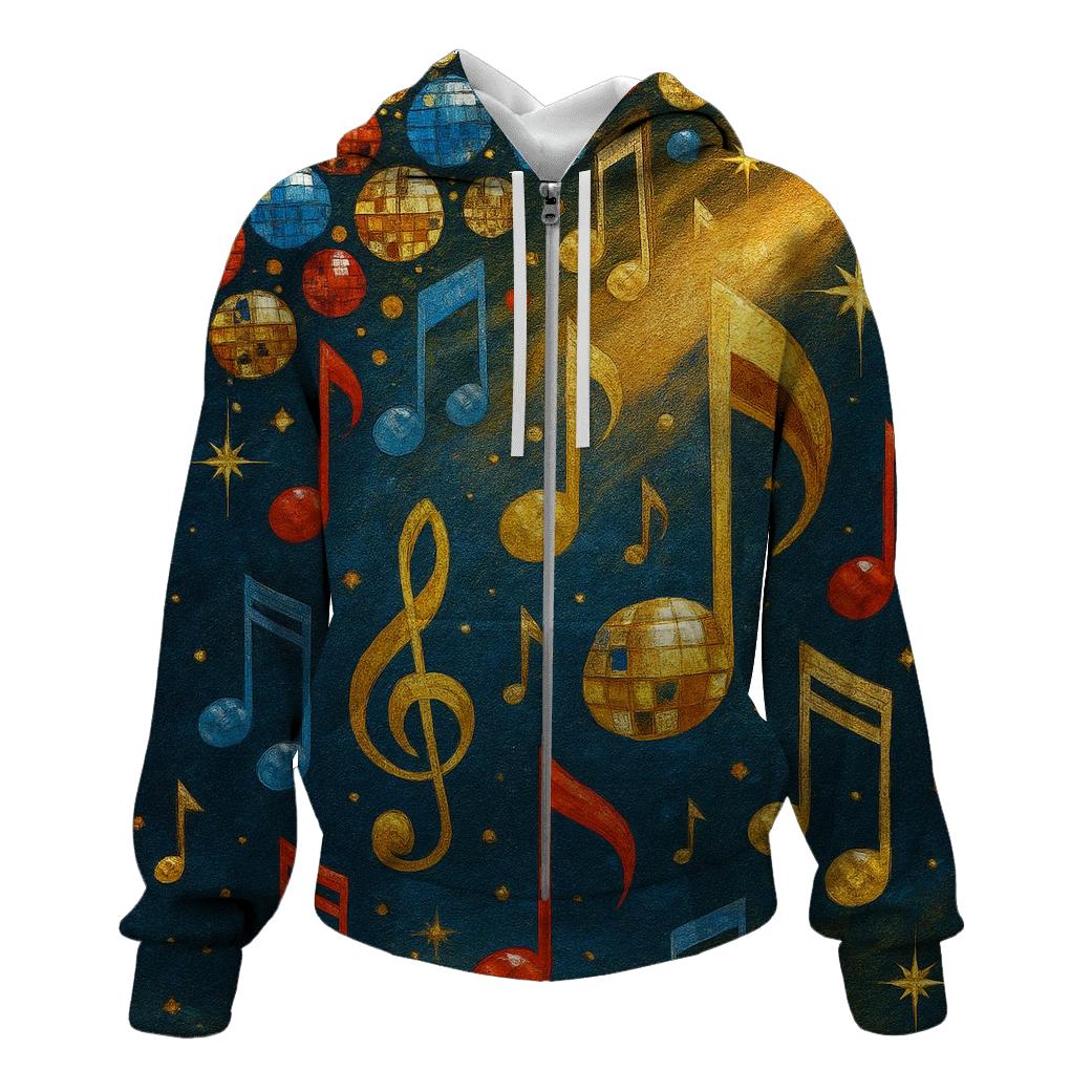 Disco Dot Cascade hoodies fashion