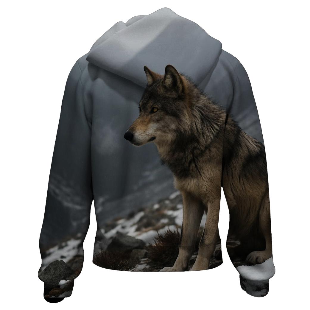 Mountain Scout At Snow Line custom hoodies