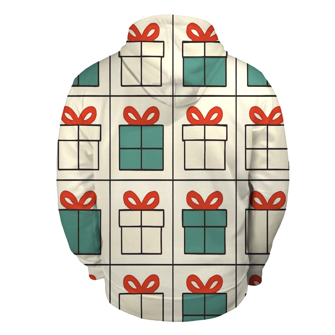 Minimal Gift Grid hoodie designs
