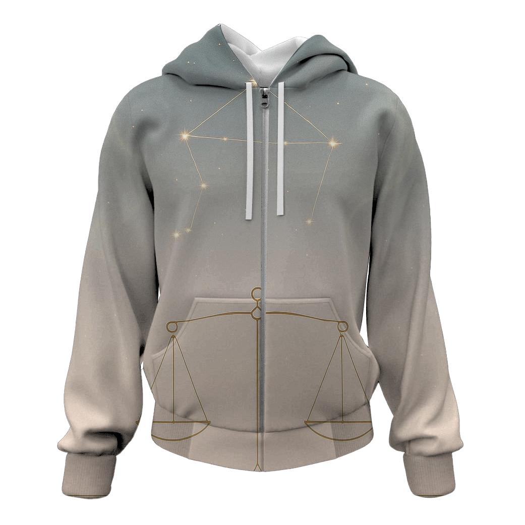 Libra Scales Balance Symbol hoodie trends