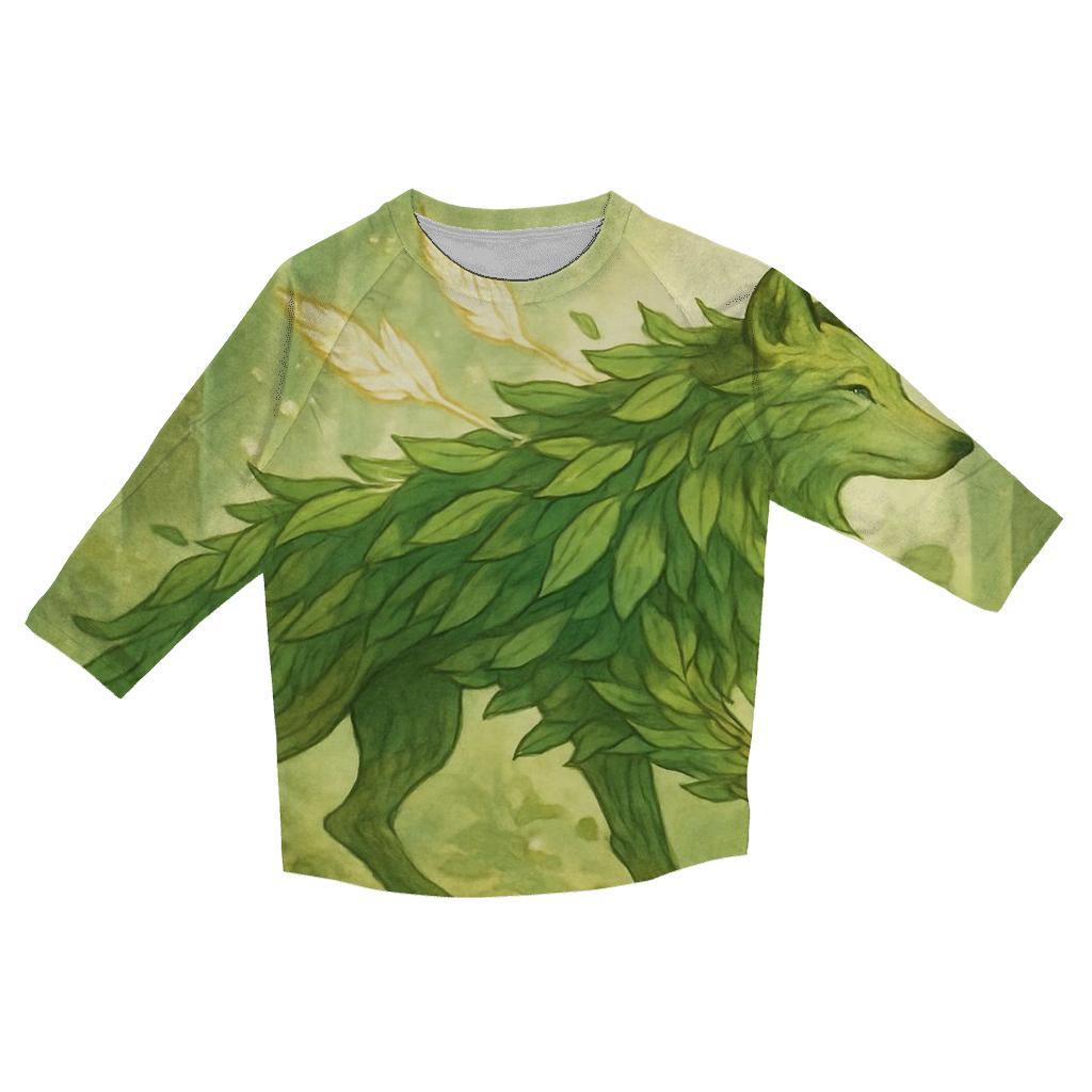 Verdant Spirit Walker casual three quarter sleeve shirts