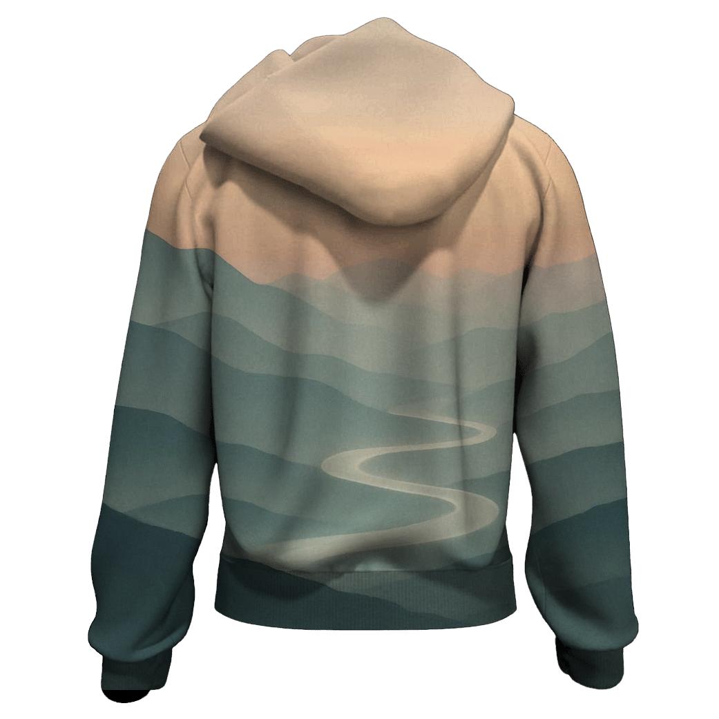 Breath Of Mountains printed hoodies