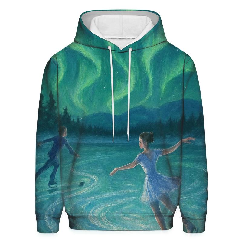 Aurora Ice Rink designer hoodies