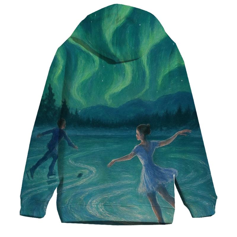 Aurora Ice Rink designer hoodies