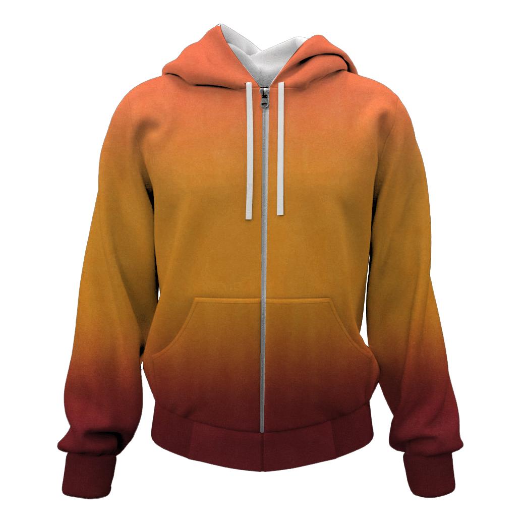 Overdye Sunset Ombre hoodie designs