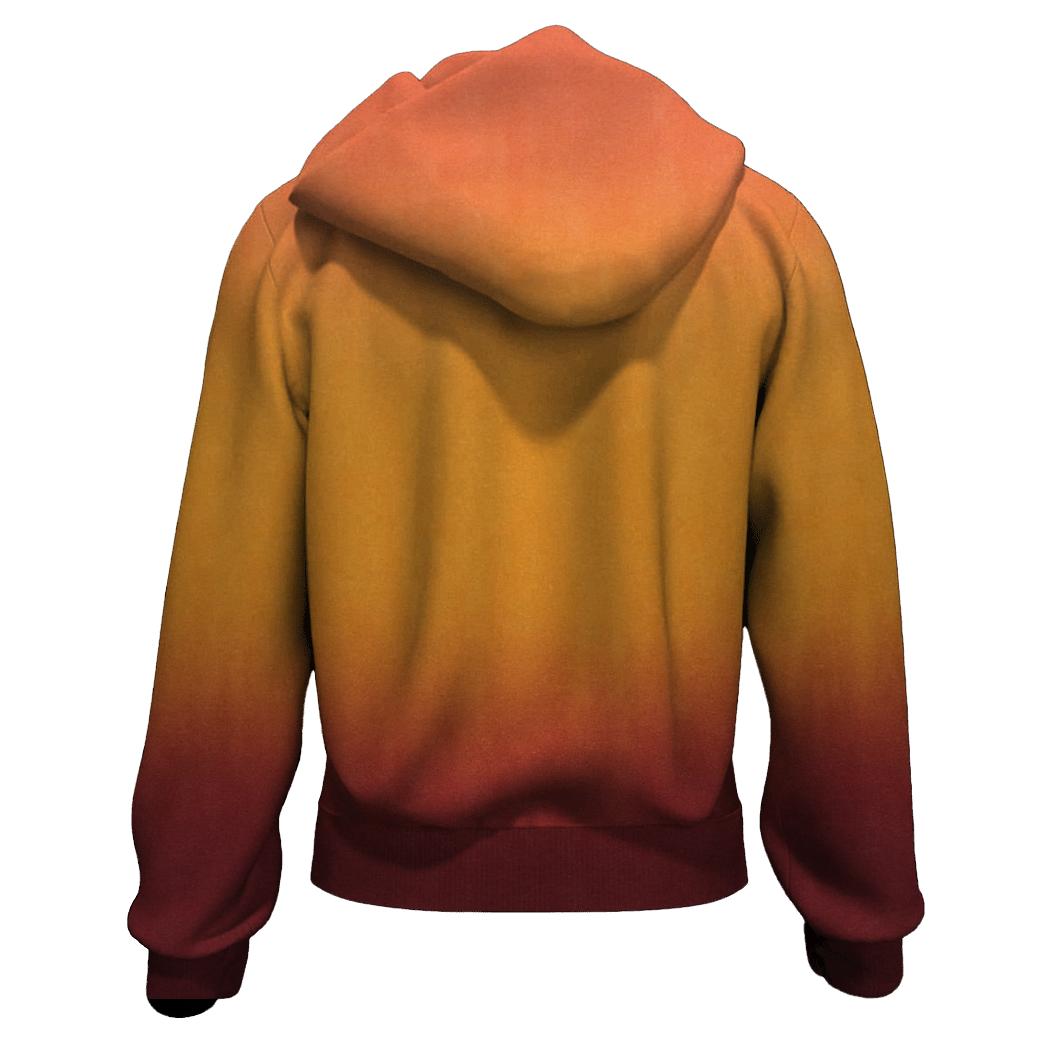 Overdye Sunset Ombre hoodie designs