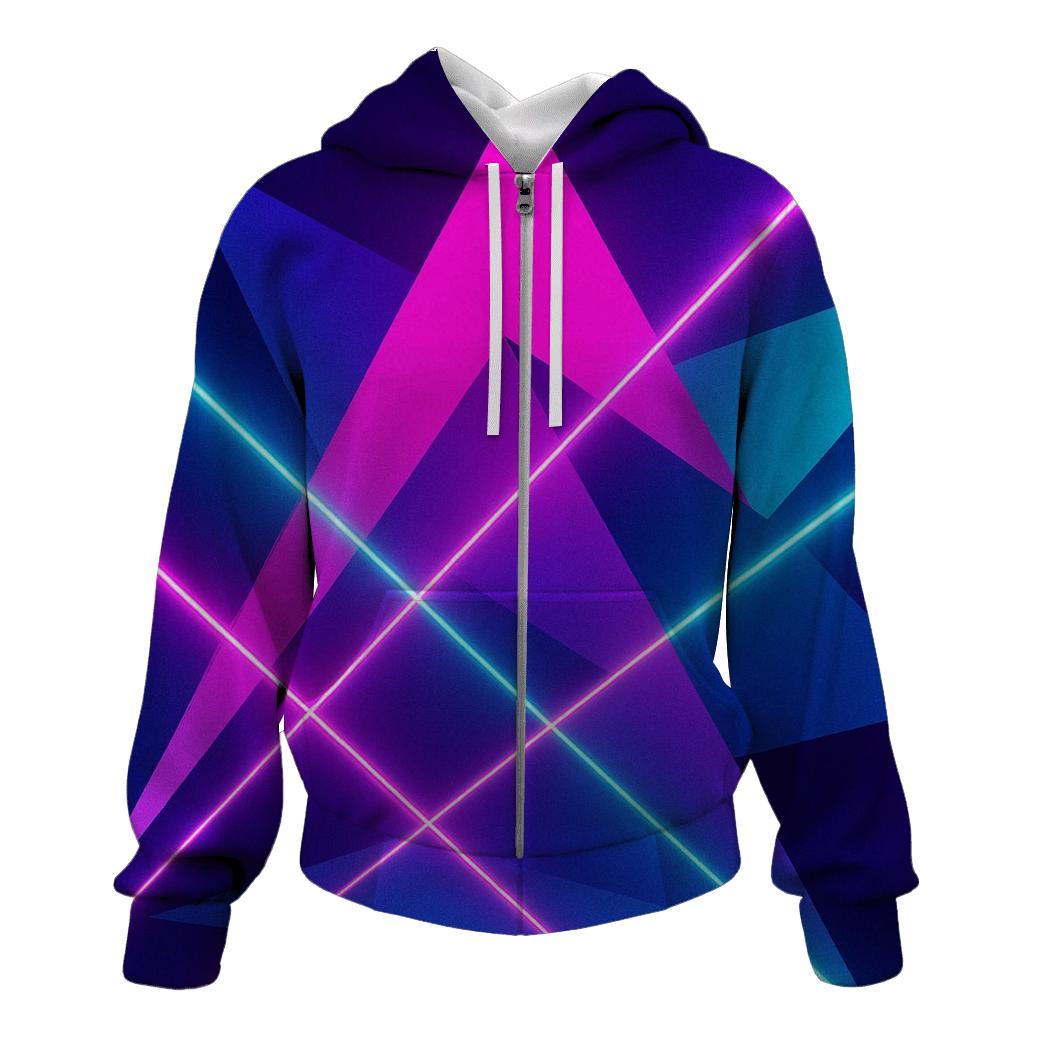 Laser Triangle Field hoodies fashion