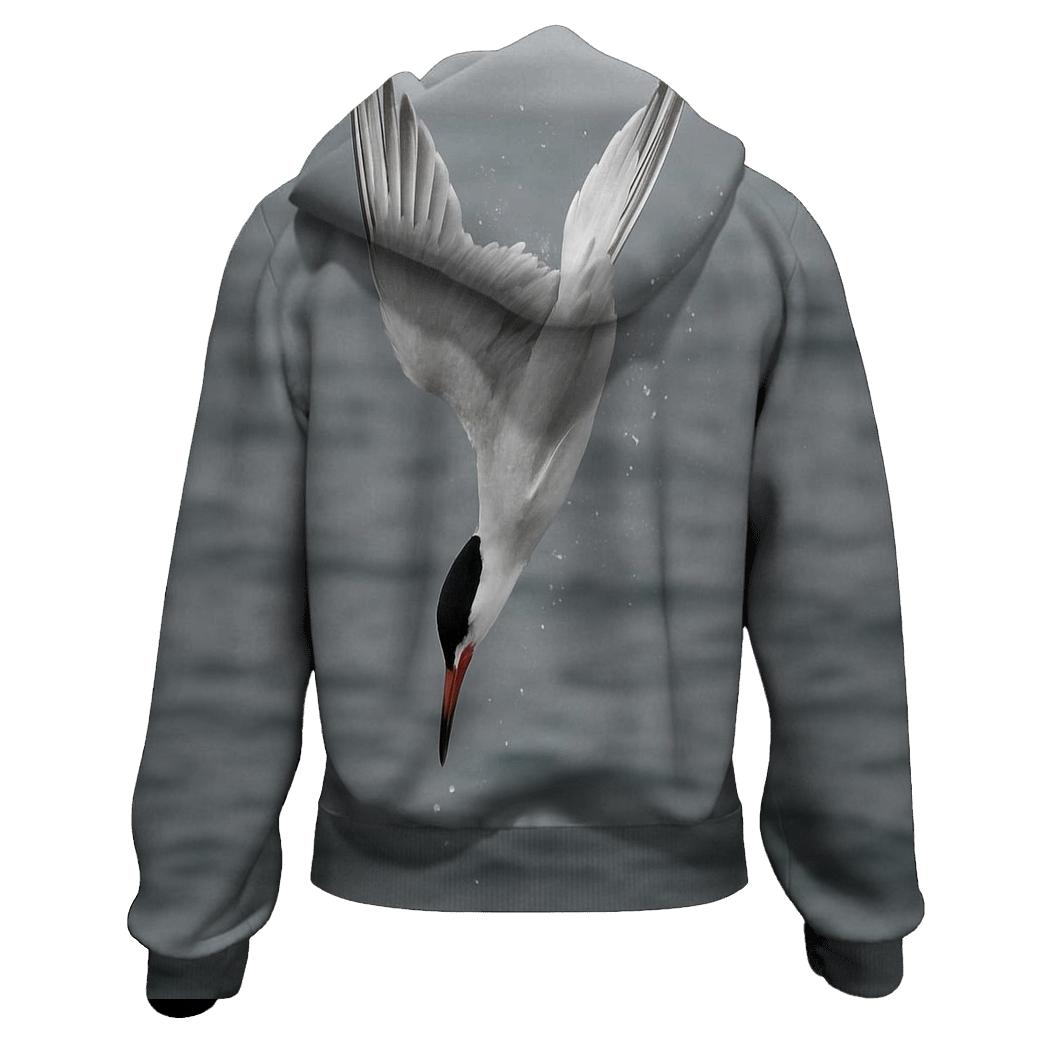 Pelagic Archer Common Tern Dive custom hoodies