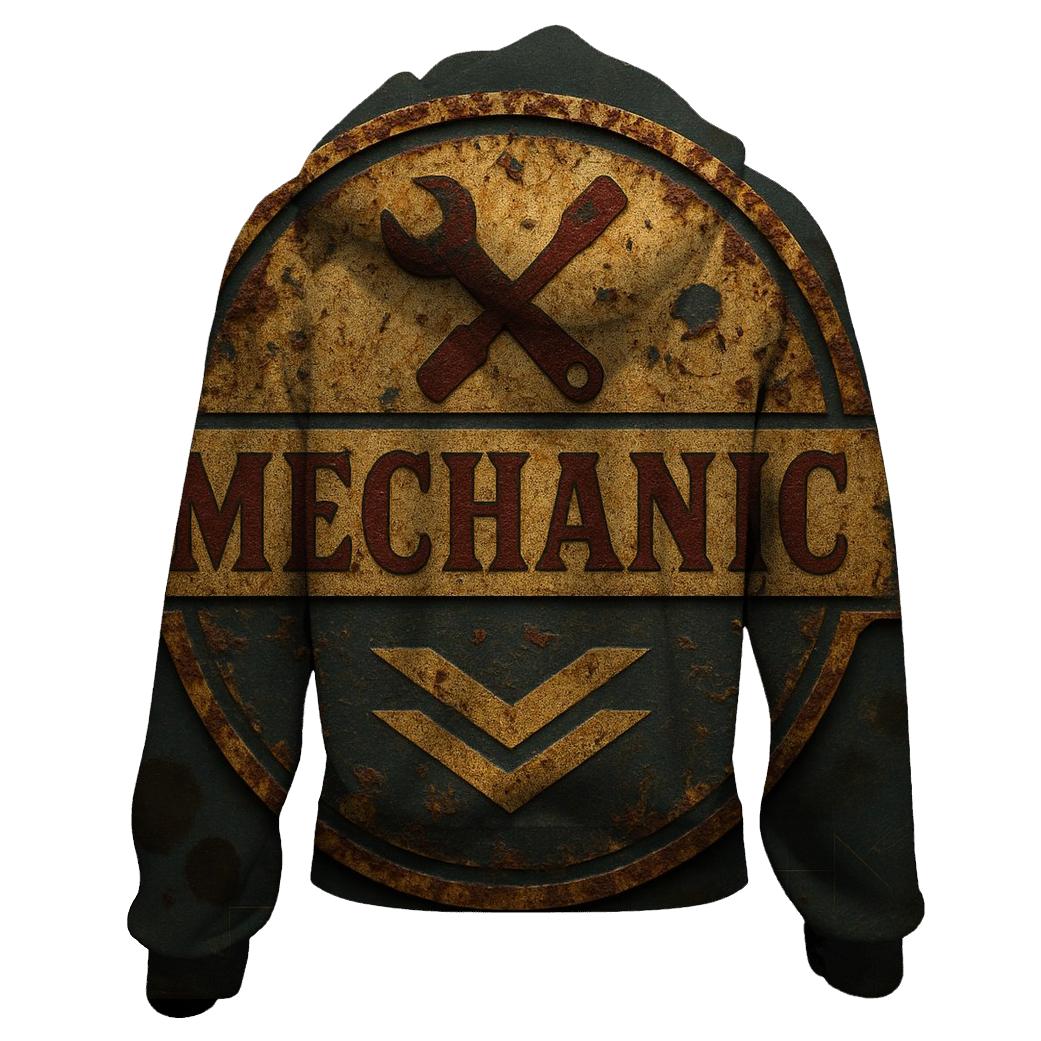Antique Automotive Garage Sign hoodies fashion