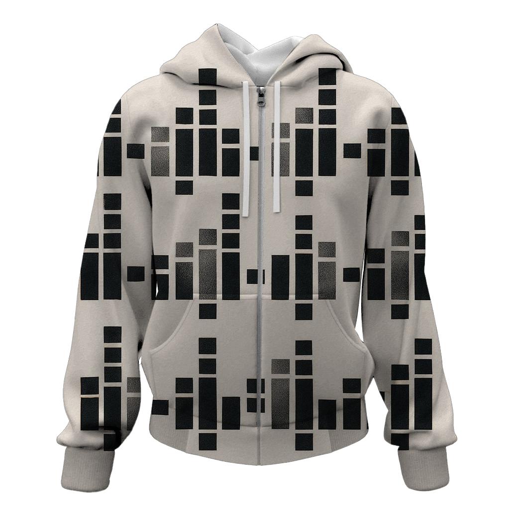 Equalizer Tattoo Grid heavyweight hoodies