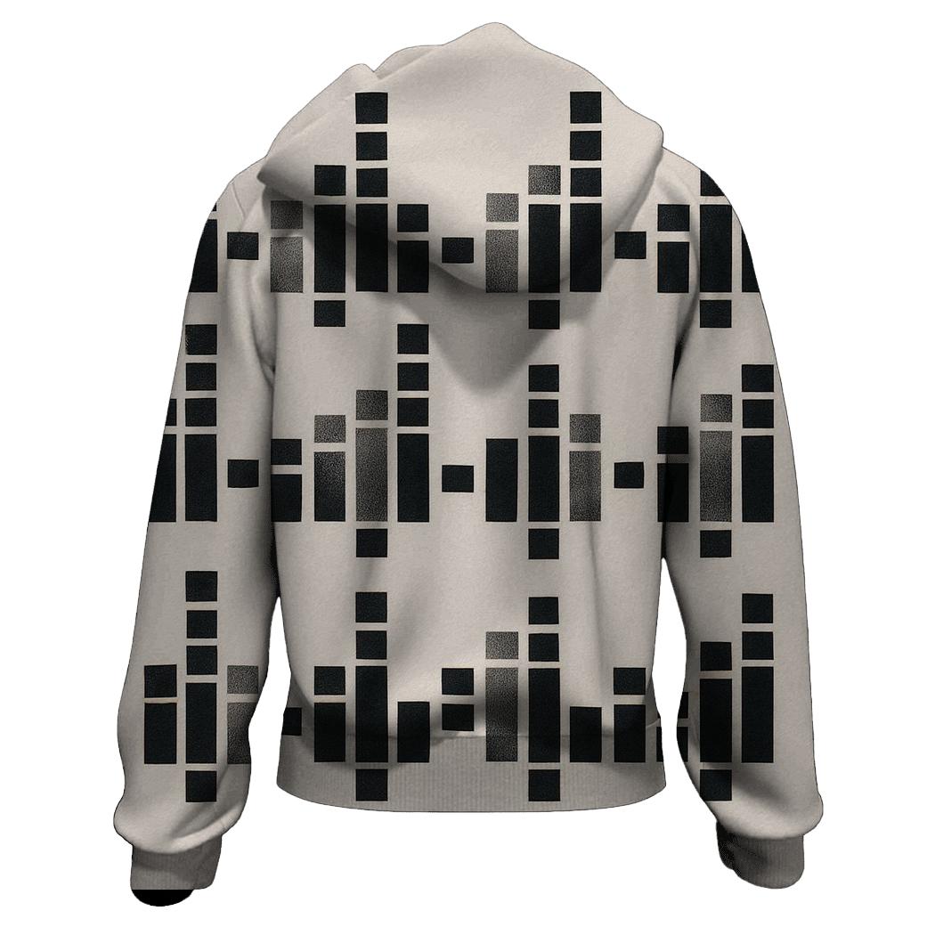 Equalizer Tattoo Grid heavyweight hoodies