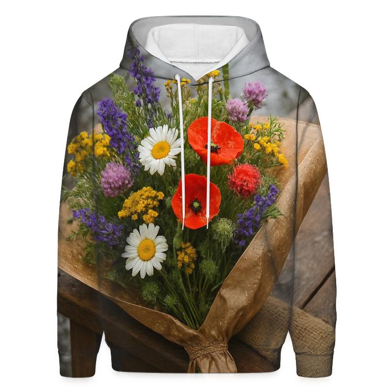 Market Bouquet After Rain premium hoodies