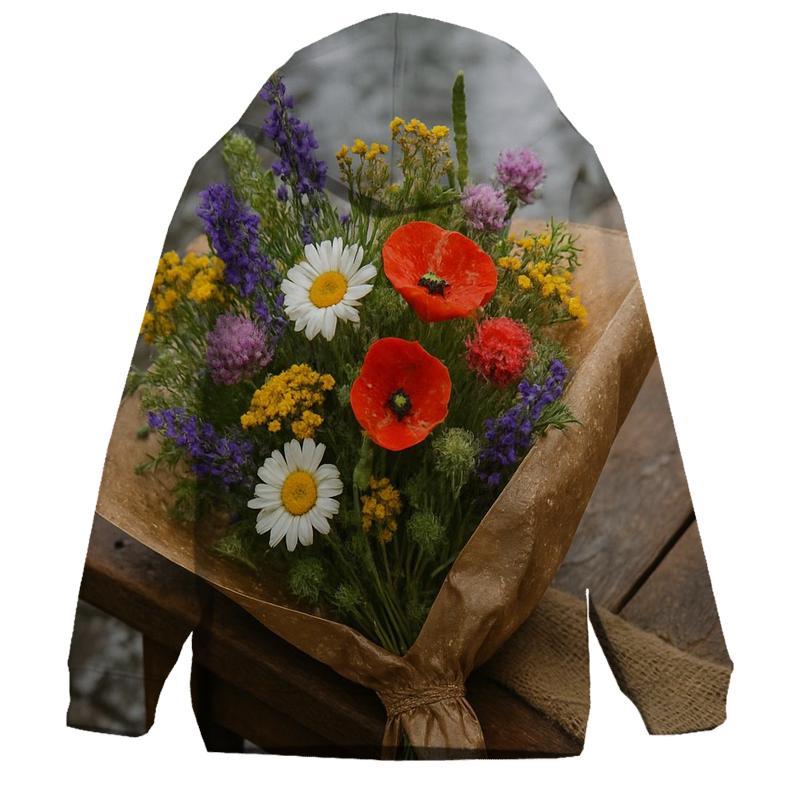 Market Bouquet After Rain premium hoodies