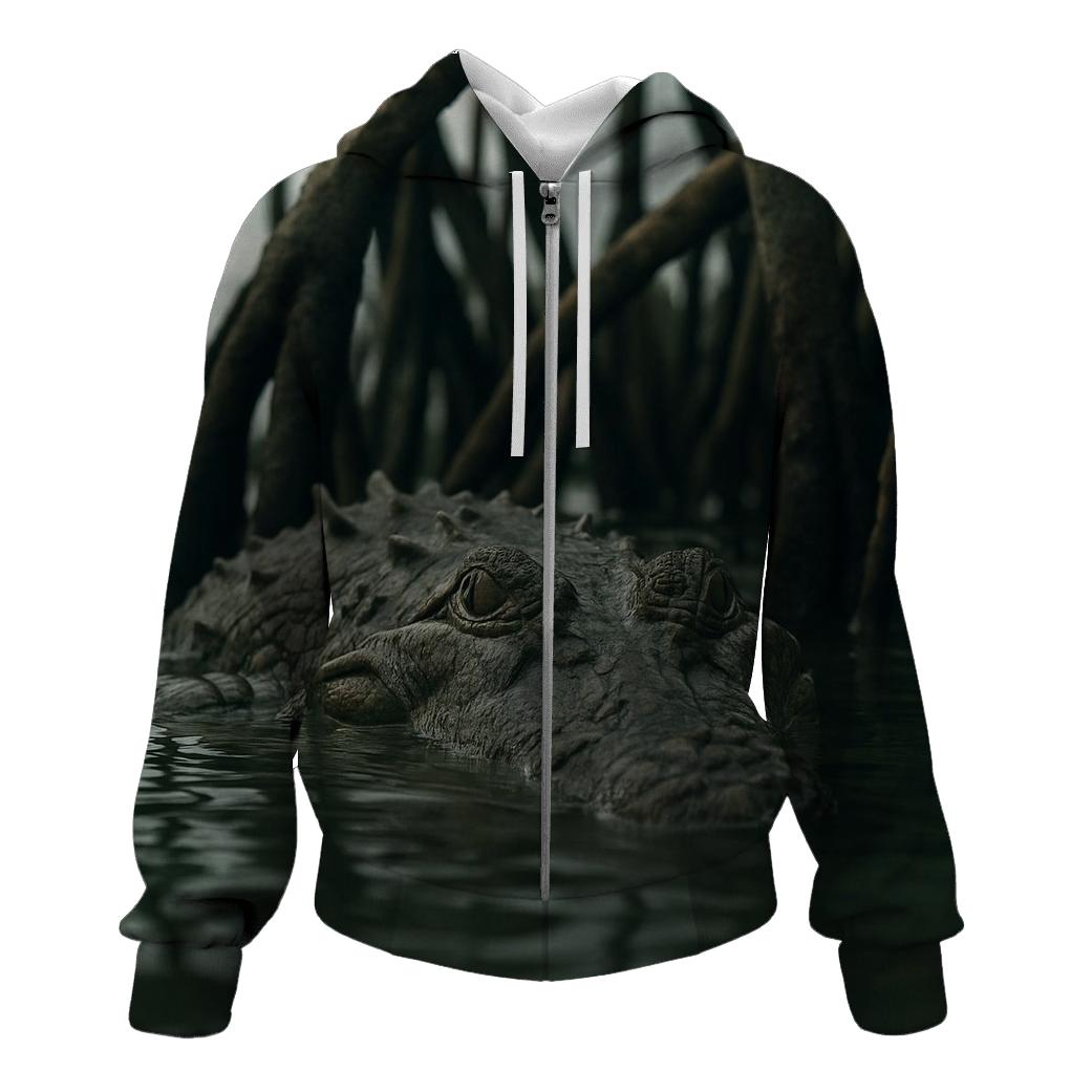 Mangrove Sentinel American Crocodile custom hoodies