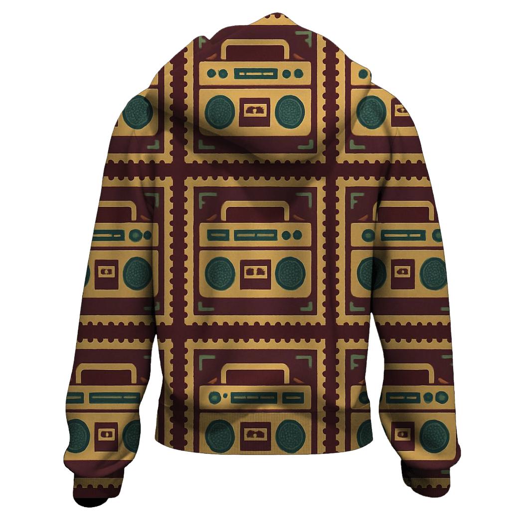 Boom Box Stamp custom hoodies
