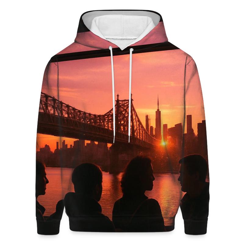 Sunset From Roosevelt Island Tram designer hoodies