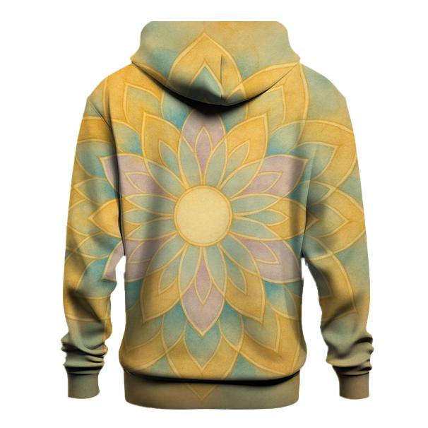 Luminous Mandala embroidered hoodies