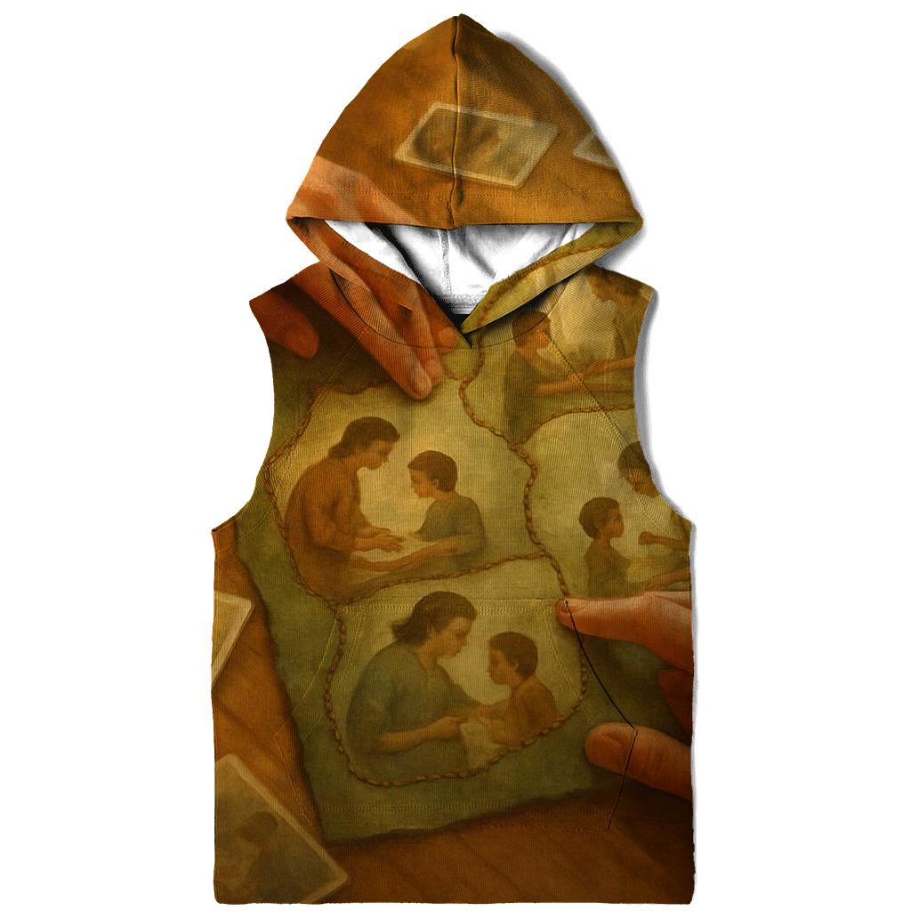 The Unspoken Map embroidered hoodies