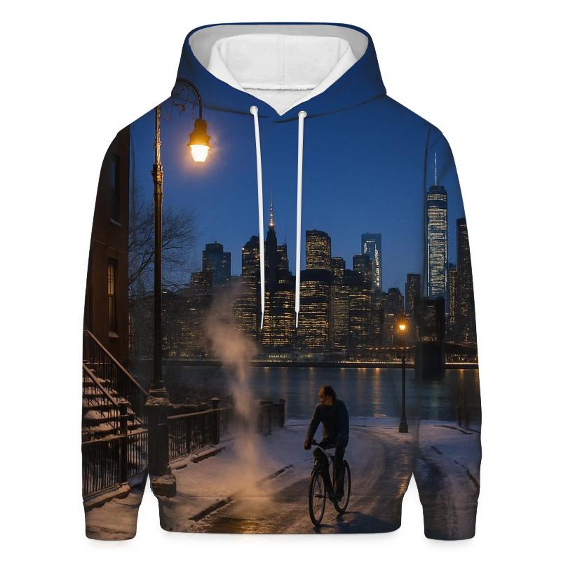 Winter Solstice Over Brooklyn Heights hoodie trends