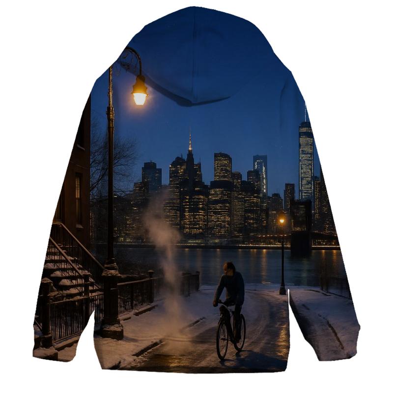 Winter Solstice Over Brooklyn Heights hoodie trends
