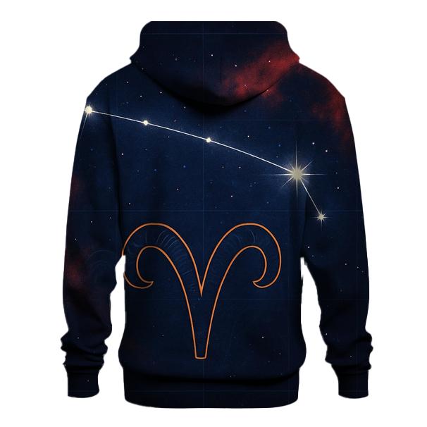 Celestial Aries Constellation Map hoodie trends