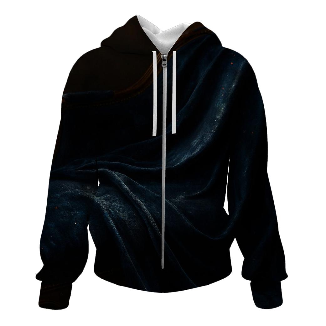 Prismatic Velvet Ripple custom hoodies
