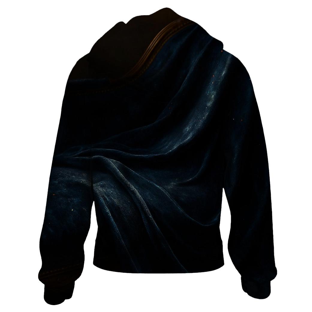 Prismatic Velvet Ripple custom hoodies