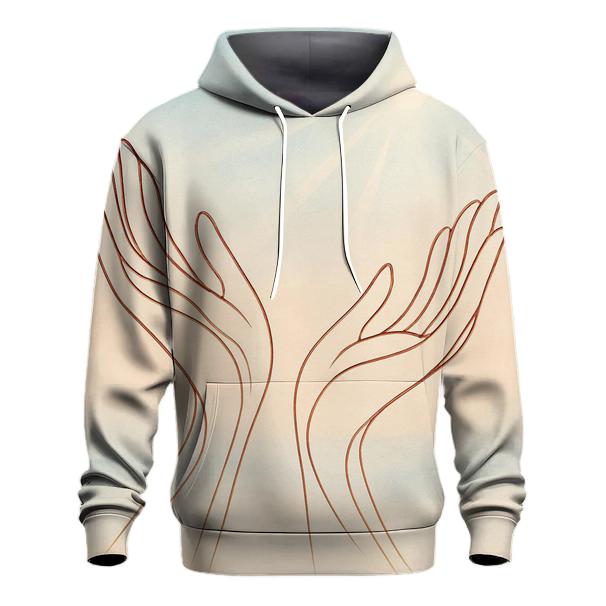 Open Hands Horizon premium hoodies