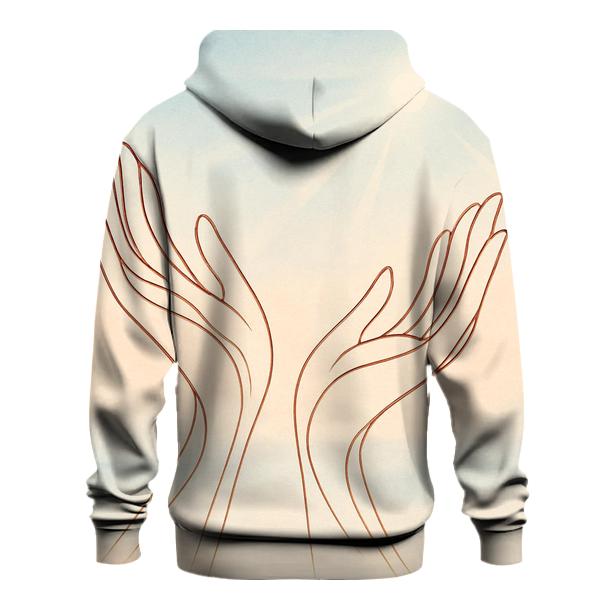 Open Hands Horizon premium hoodies