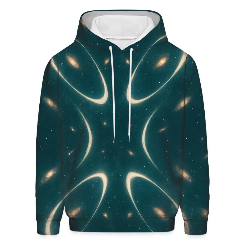 Gravitational-Lens Arc Field hoodie styles