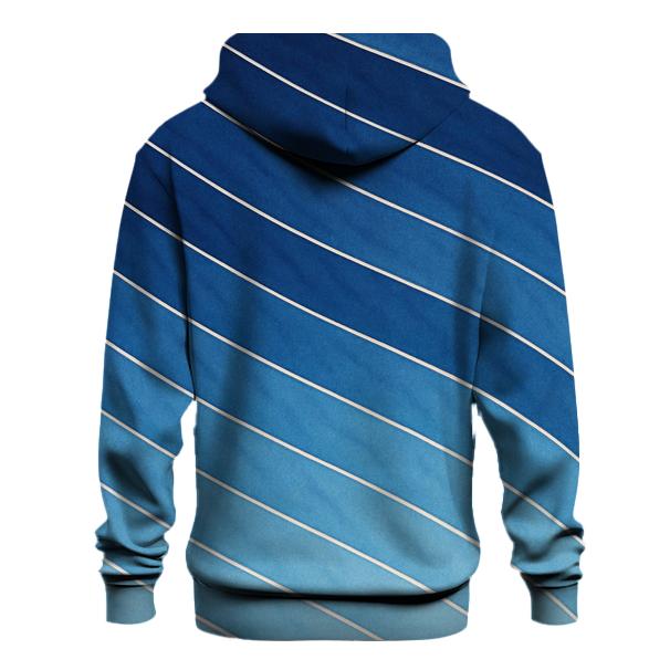Indigo Arashi Diagonals pullover hoodies