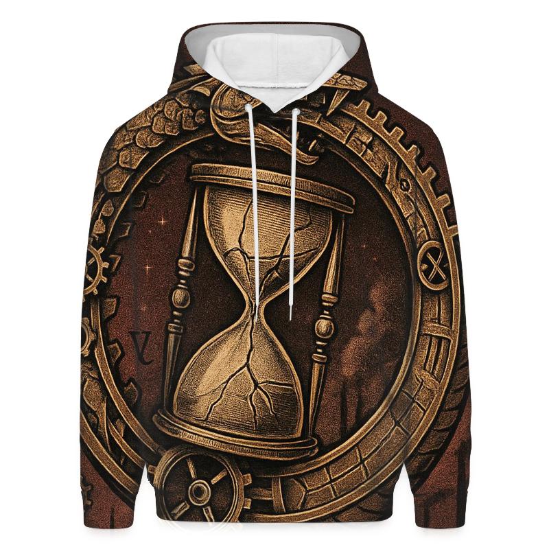 Clockwork Ouroboros Mechanism zip-up hoodies