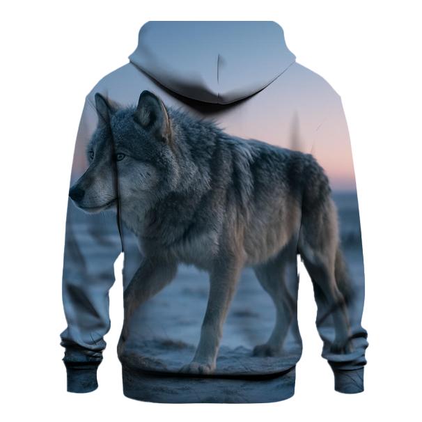Alaskan Tundra Alpha At Dawn heavyweight hoodies