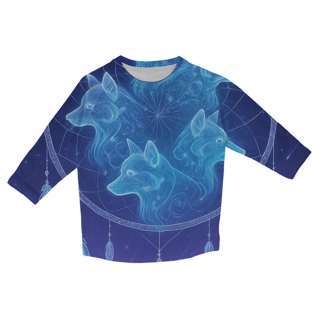 Celestial Dreamcatcher Pack printed three quarter sleeve shirts