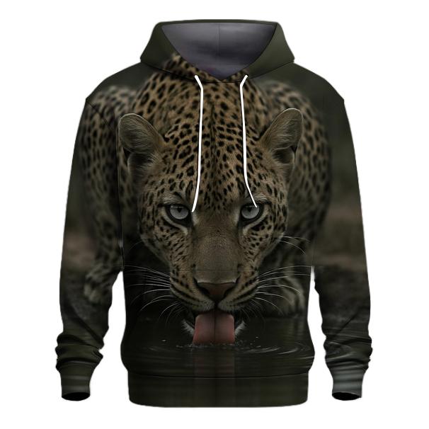 Shade-Pool Vigil African Leopard printed hoodies